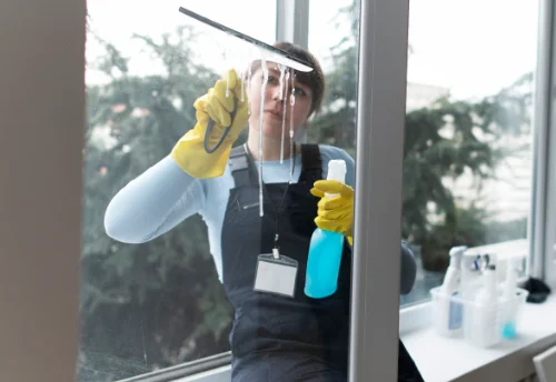 Nettoyage de vitres intérieures et extérieures à Thoiras
